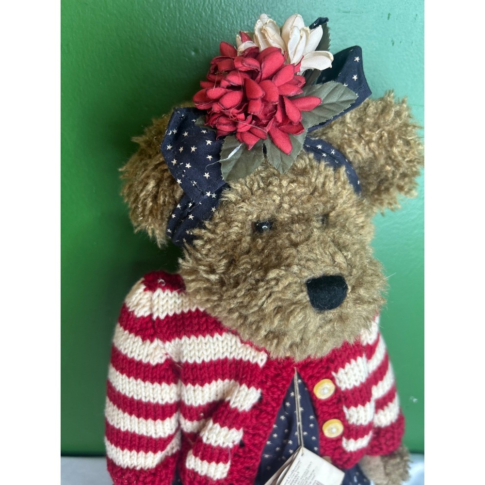 Boyds Bears Gloria Bearsevelt T.J. Best Dressed Collection Plush 912631 NWT - Picture 2 of 11